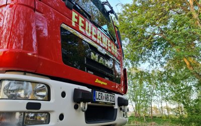 Einsatzstichwort „Rauchentwicklung Mittelleitplanke“