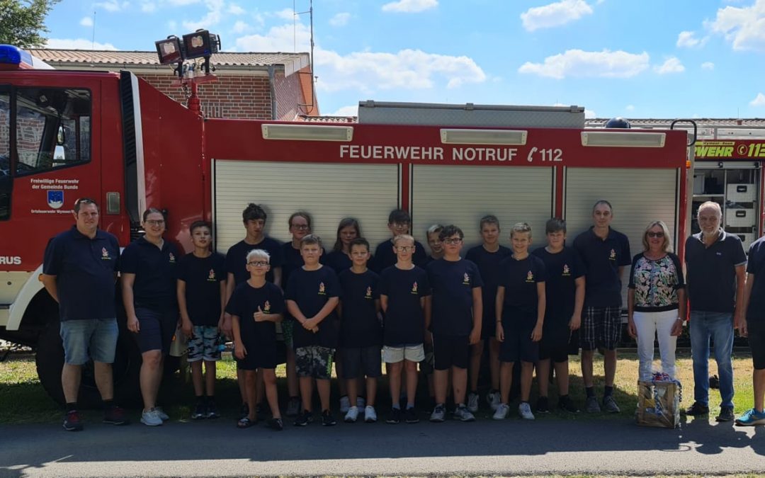 T-Shirts für unsere Jugendfeuerwehr