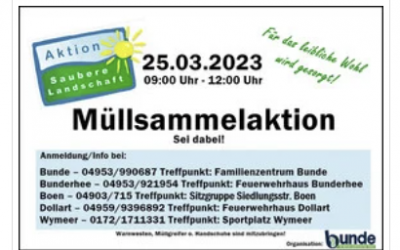 Müllsammelaktion
