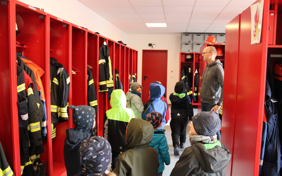 Kita zu Besuch bei der Feuerwehr