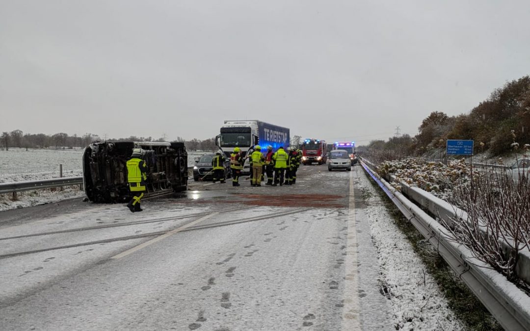 Einsatzstichwort: Verkehrsunfall mit eingeklemmter Person