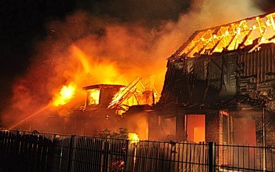 Wohngebäudebrand in Bunde